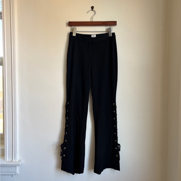 Cache Pants - Vintage Cache Black Corset Flare Pants